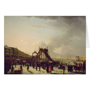 De achtbaan op de Neva in St.