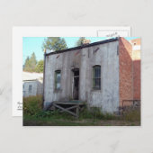 De achterdeur briefkaart (Voorkant / Achterkant)