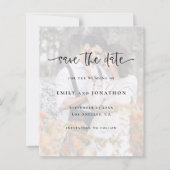 De achtergrond van de foto van de begroting QR Wed (Voorkant)