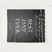 De achtergrond van het huwelijk, fotosteun, douane wandkleed (Voorkant (horizontaal))