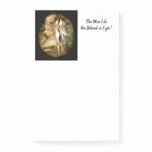 "De achterkant die ik krijg!" Post-it Opmerkingen,