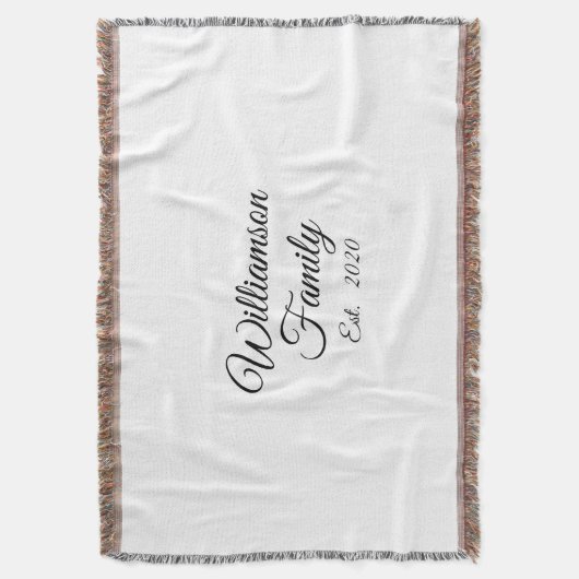 De achternaam, het jaar, het nummer van de koppeli deken (Voorkant Verticaal)