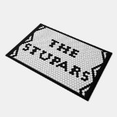 De achternaam van Stupar Deurmat (Schuin)