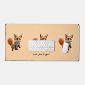 De achtervolging van Fox Kit Bureaumat (Keyboard & Muis)