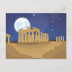De Acropolis van Athene Briefkaart
