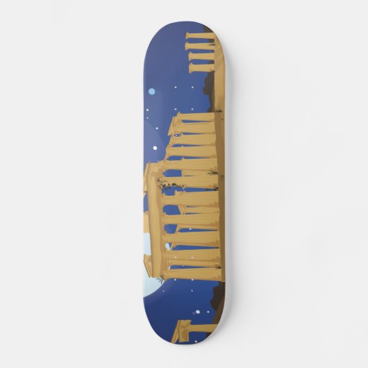 De Acropolis van Athene Skateboard (Voorkant)