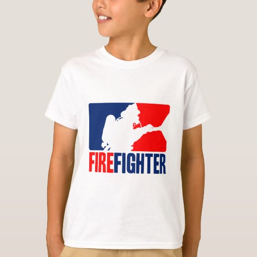 De actie van de brandweer t-shirt (Voorkant)