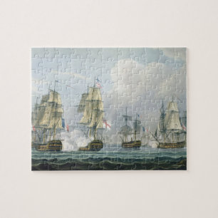 De actie van Sir Richard Strachan na de strijd van Legpuzzel