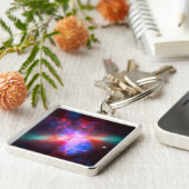 De actieve kigatas - Messier 82 Sleutelhanger (Zijkant)