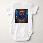 De adelaar is een symbool van moed romper (Achterkant)