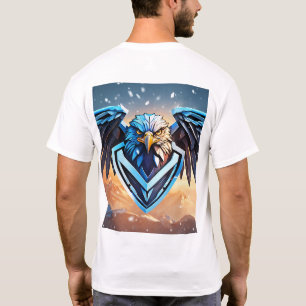 De adelaar is een symbool van moed t-shirt