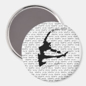 De adem van een danser magneet (Voorkant / Achterkant)