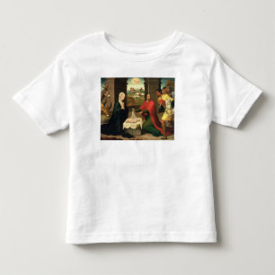 De adoratie van de schaaphersen, 1550-60 kinder shirts
