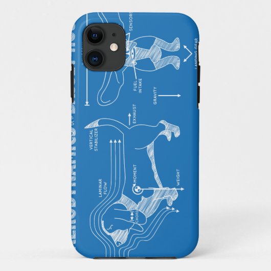 De Aerodynamiek van een troebel Case-Mate iPhone Case (Achterkant)