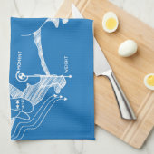 De Aerodynamiek van een troebel Theedoek (Quarter Fold)