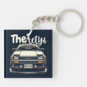 De Aety6 (Hachiroku) Sleutelhanger (Achterkant)