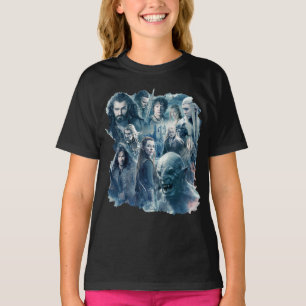De afbeelding met vijf tekens t-shirt