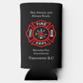 De Afdeling van het vuur logo heet, Sweaty, en alt (Achterkant)