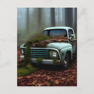 De afgedankte digitale Truck Art Briefkaart