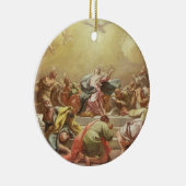 De afkomst van de Heilige Geest Keramisch Ornament (Rechts)