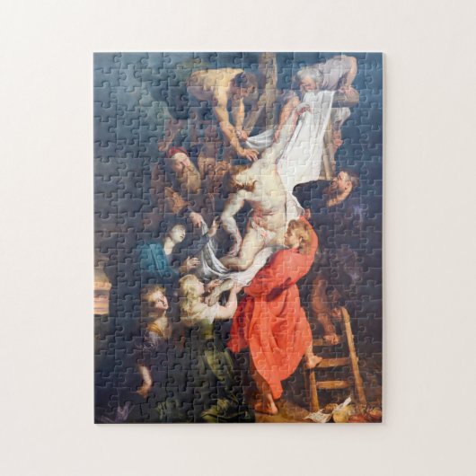 De afkomst van het kruis, Rubens Legpuzzel (Verticaal)