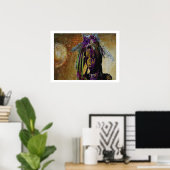 De Afrikaanse Jongen van het Oerwoud Poster (Thuiskantoor)