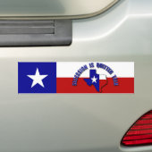 De afscheiding is Quitter Talk Bumpersticker (Op auto)