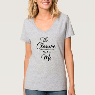 De afsluiting was ik t-shirt