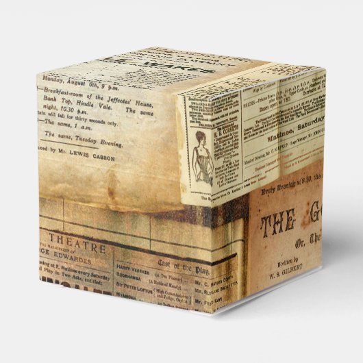 De afspeelbrieven bedankdoosjes (Achterkant)