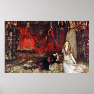 De afspeelscène in "Hamlet" Poster