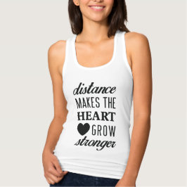 De afstand maakt de hartgroei sterker Tank