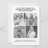 De afstudeerkrant sjabloon multi-foto (Achterkant)