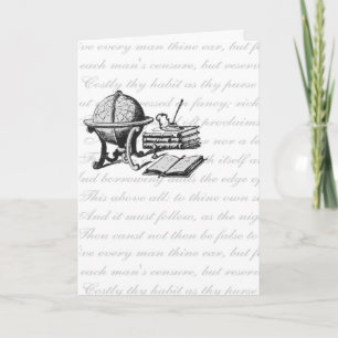 De Afstuderen bedankkaart