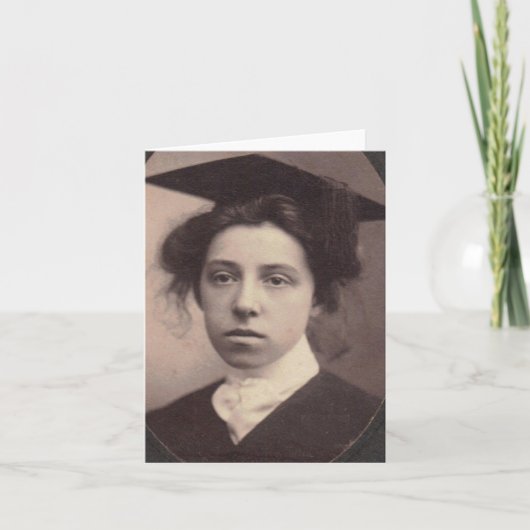 De Afstuderen Kaart (Voorkant)