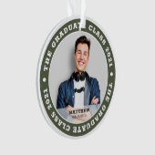 De Afstuderen Klasse van Foto 20XX Afstuderen Ornament (voorkant)