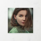 De Afstuderen multi-foto tri-fold aankondiging (Cover)