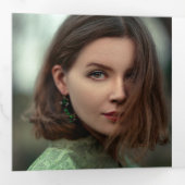 De Afstuderen multi-foto tri-fold aankondiging (Binnenzijde eerst)