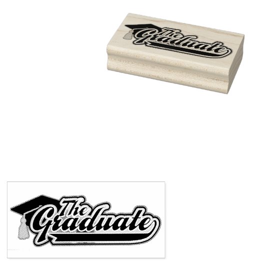 De Afstuderen Rubberstempel (Gestempeld)