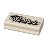 De Afstuderen Rubberstempel (Stempel)