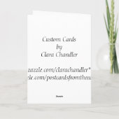 De Afstuderen van de School van de verzorging Kaart (Achterkant)