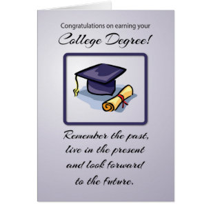 De Afstuderen van het college, herinner het verled