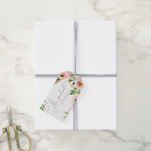 DE AFSTUDEREN ZWARE WATERVERF CADEAULABEL