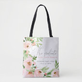 DE AFSTUDEREN ZWARE WATERVERF TOTE BAG (Voorkant)