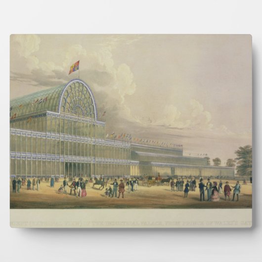 De aftakking van het Kristalpaleis van de Princ Fotoplaat (Voorkant)