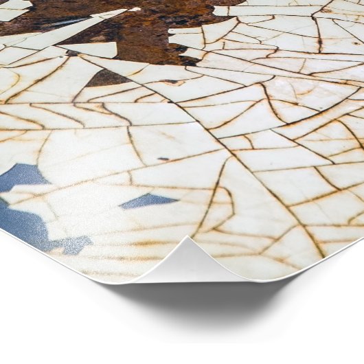 De Afzender kraze Foto Afdruk (Hoek)