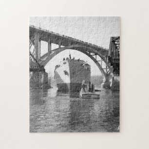 De Agawam onder Mendota Bridge 252 Legpuzzel