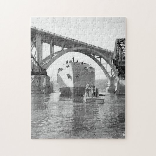 De Agawam onder Mendota Bridge 252 Legpuzzel (Verticaal)