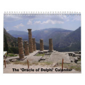 De agenda "Oracle of Delphi" Kalender (Hoes)