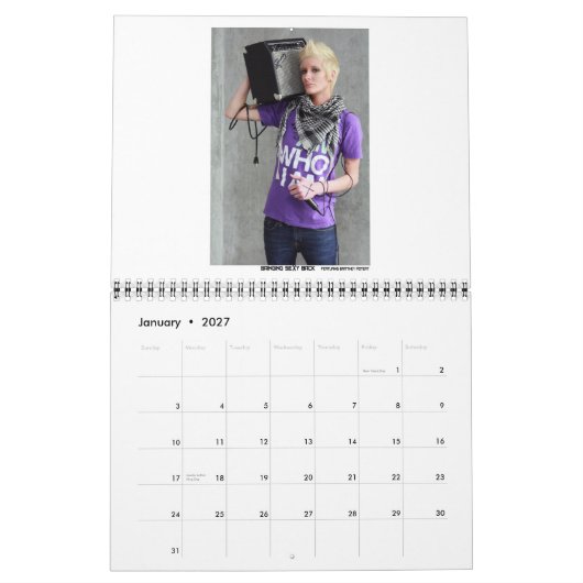 de agenda van 2011 van de "OmniProje" Kalender (Jan 2027)