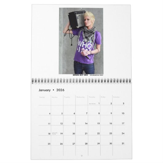 de agenda van 2011 van de "OmniProje" Kalender (Jan 2026)